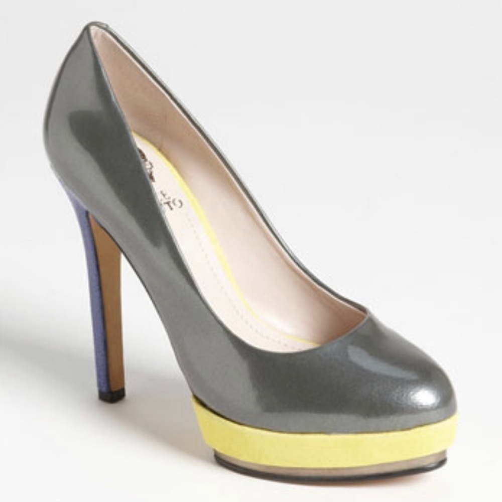 VINCE Camuto Hurricane Grey Platforms